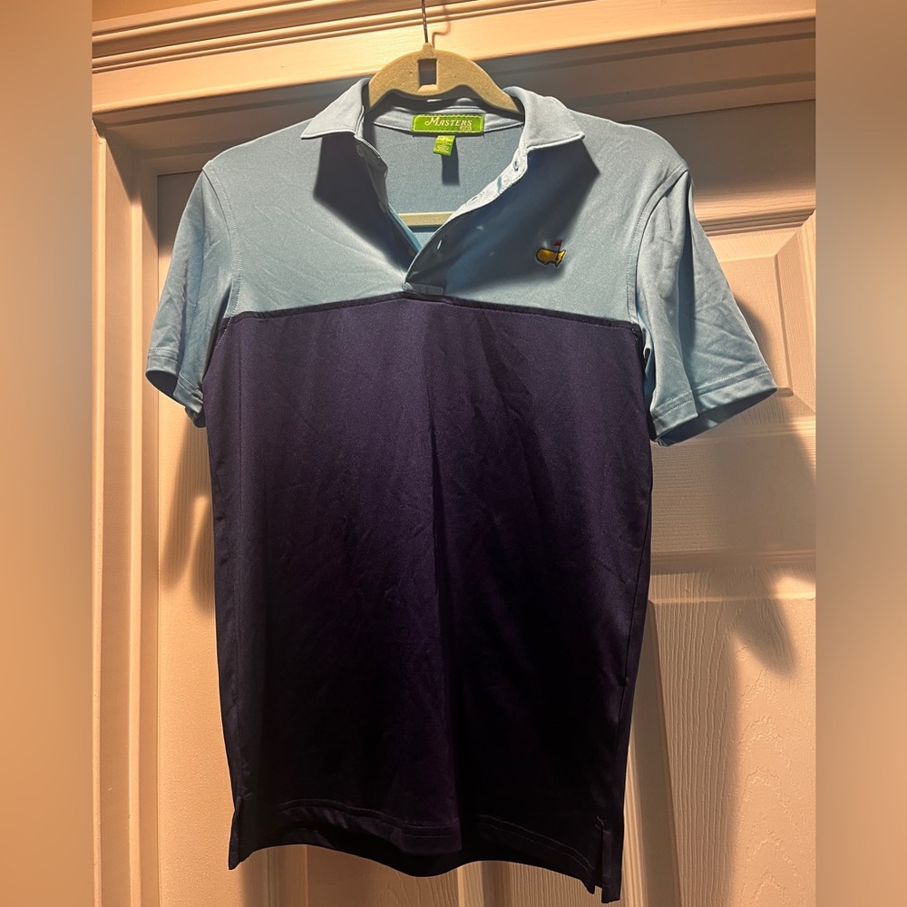 Masters Kids Light Blue Button Down Shirt